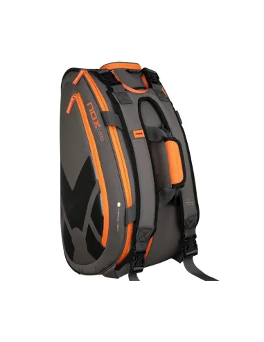 Borsone Nox At10 Team Grigio Arancione Bpat10Tegror |NOX |Accessori per padel
