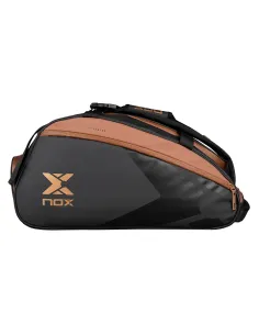 Padel Bag Nox Luxury Open Series Black Brown Bpopenblbr