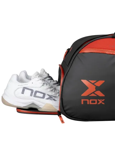 Padelbag Nox Luxury Open Series Black Red Bpopenblre |NOX |Paddle accessories
