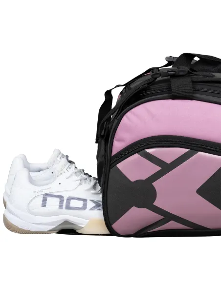 Padelbag Nox Street Series Grey Pink Bpstgrpi |NOX |Paddle accessories