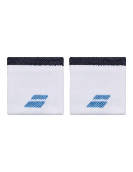Wristband Babolat White Logo |BABOLAT |Paddle accessories