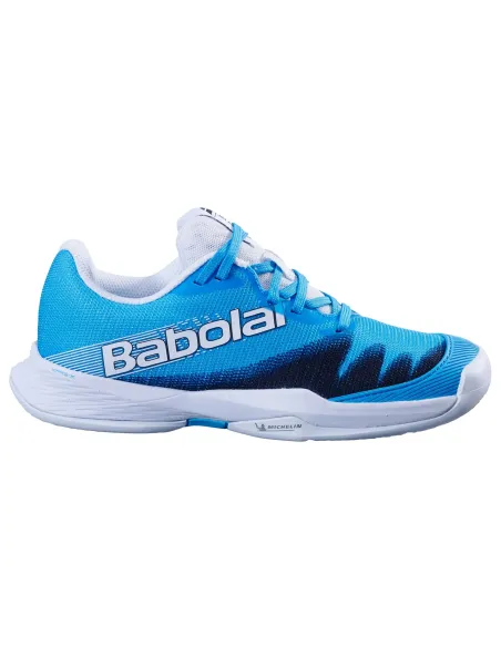 Babolat Jet Premura 2 Bleu Cyan Junior 3J4S25C756 |BABOLAT |Chaussures de padel