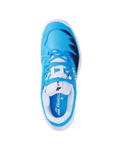 Babolat Jet Premura 2 Bleu Cyan Junior 3J4S25C756 |BABOLAT |Chaussures de padel