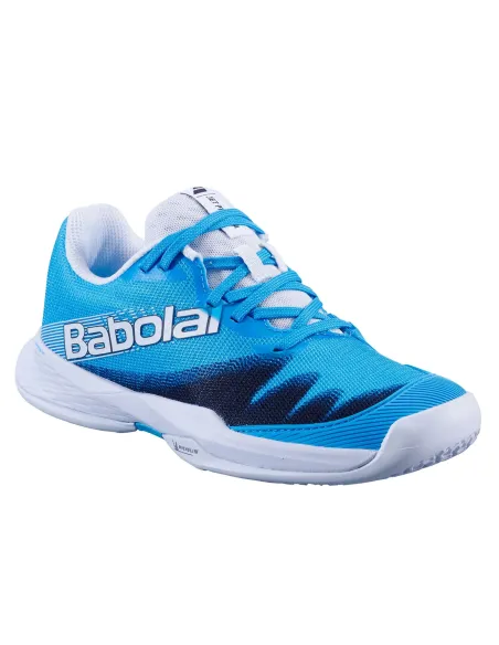 Babolat Jet Premura 2 Bleu Cyan Junior 3J4S25C756 |BABOLAT |Chaussures de padel