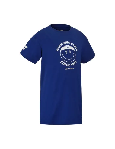 T-Shirt Babolat Exercise Cotton Tee Kid |BABOLAT |Padel clothing