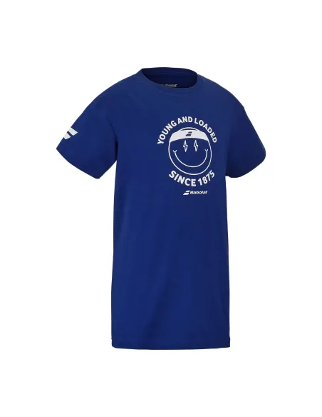 T-Shirt Babolat Exercise Cotton Tee Kid |BABOLAT |Padel clothing