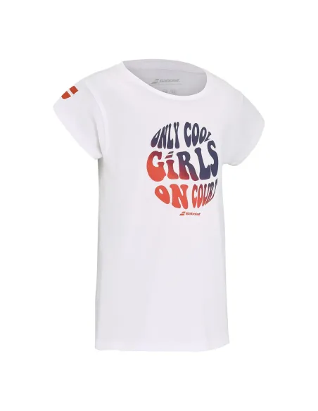 Camiseta Babolat Exercise Cotton Tee Niña |BABOLAT |Abbigliamento da padel Camiseta Babolat Exercise Cotton Tee Niña |BABOLAT |Abbigliamento da padel