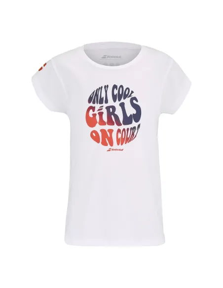 Camiseta Babolat Exercise Cotton Tee Niña |BABOLAT |Abbigliamento da padel Camiseta Babolat Exercise Cotton Tee Niña |BABOLAT |Abbigliamento da padel