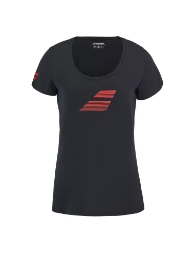 T-Shirt Babolat Exercise Flag Tee Femme |BABOLAT |Vêtements de padel