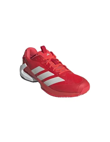 Adidas Adizero Ubersonic 5 Clay Rouge Jh9014 |ADIDAS |Chaussures de padel
