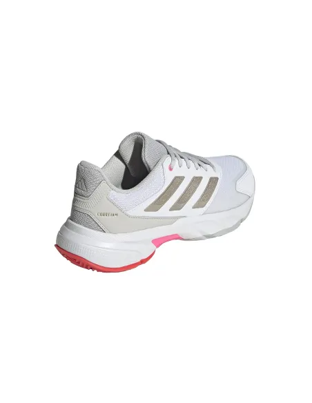 Adidas Courtjam Control W Ih2968 White Woman |ADIDAS |Padel shoes