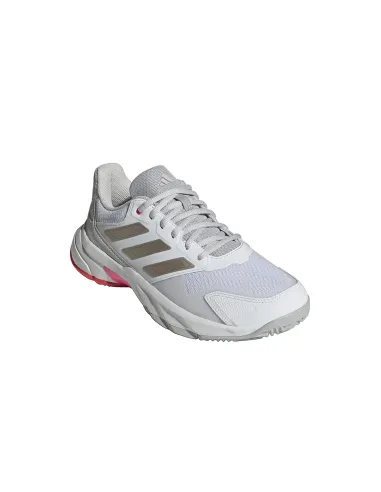 Adidas Courtjam Control W Ih2968 Branco Mulher |ADIDAS |Sapatilhas de padel