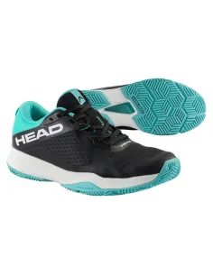 Head Motion Team Padel 273644 Black Turquoise |HEAD |Padel shoes 2