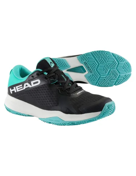 Head Motion Team Padel 273644 Nero Turchese |HEAD |Scarpe da padel