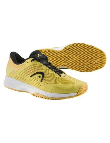 Head Revolt Pro 4.5 Clay 273254 Yellow |HEAD |Padel shoes