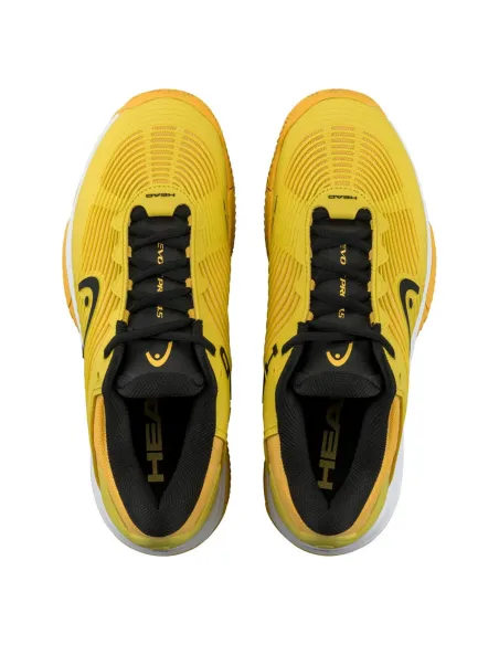 Head Revolt Pro 4.5 Clay 273254 Amarillo |HEAD |Zapatillas de pádel Head Revolt Pro 4.5 Clay 273254 Amarillo |HEAD |Zapatillas de pádel