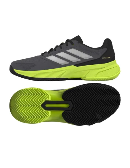 Adidas Courtjam Contrôle Clay Noir Ih3096 |ADIDAS |Chaussures de padel