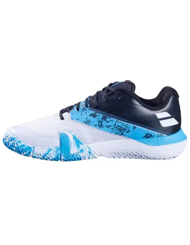Babolat Movea 2 Homme 3A0S25B571 1102 Blanc |BABOLAT |Chaussures de padel