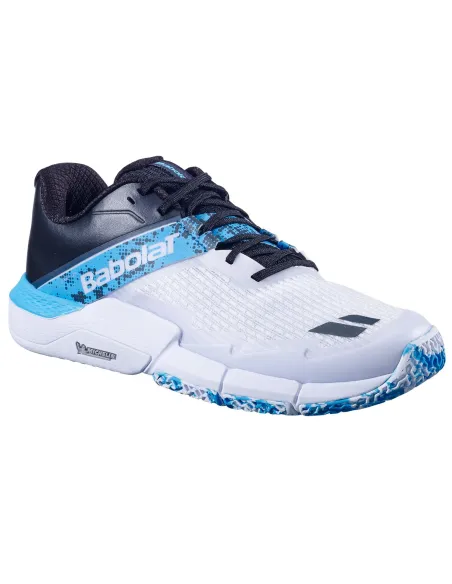 Babolat Movea 2 Homme 3A0S25B571 1102 Blanc |BABOLAT |Chaussures de padel