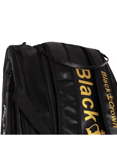 Black Crown Ultimate Pro 2.0 Nero/Oro Portaracchette |BLACK CROWN |Accessori per padel