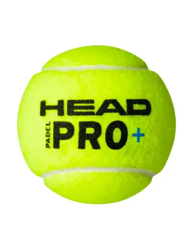 CONFEZIONE DA 3 PALLINE HEAD PADEL PRO + 540203 |HEAD |Palline da padel