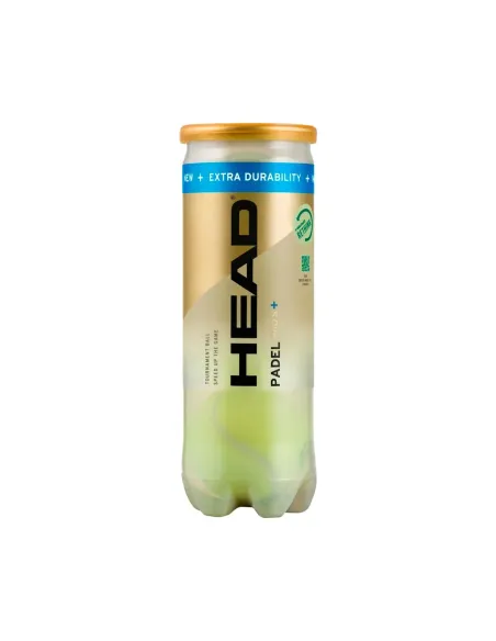 CAN OF 3 HEAD PADEL PRO S + BALLS 540303 |HEAD |Padel balls