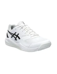 Asics Gel-Dedicate 8 Padel Blanco Negro 1041A414 101 |ASICS |Zapatillas de pádel 2