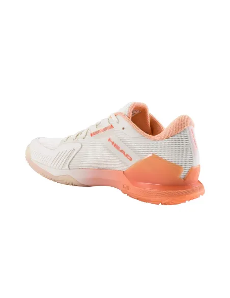 Head Sprint Pro 4.0 Padel 274655 White/Coral Women |HEAD |Padel shoes