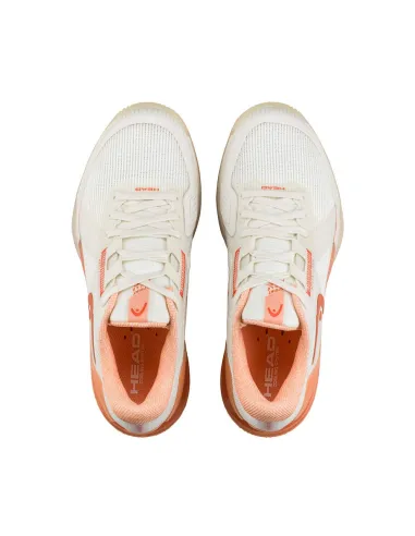 Head Sprint Pro 4.0 Padel 274655 Blanco/Coral Mujer |HEAD |Zapatillas de pádel