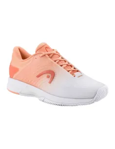Head Revolt Pro 4.5 Clay 274235 Coral/Blanco Mujer |HEAD |Zapatillas de pádel