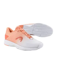 Head Revolt Pro 4.5 Clay 274235 Coral/White Women |HEAD |Padel shoes 2