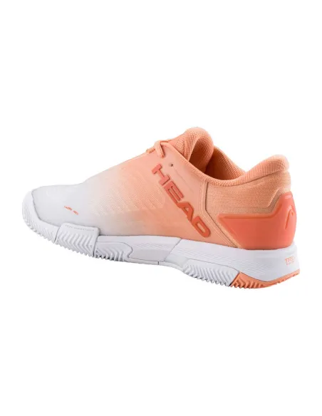 Head Revolt Pro 4.5 Clay 274235 Coral/Bianco Donna |HEAD |Scarpe da padel Head Revolt Pro 4.5 Clay 274235 Coral/Bianco Donna |HEAD |Scarpe da padel