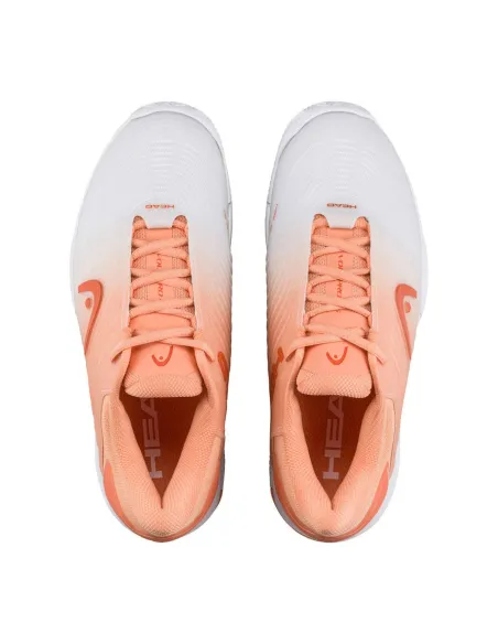 Head Revolt Pro 4.5 Clay 274235 Coral/Branco Mulher |HEAD |Sapatilhas de padel Head Revolt Pro 4.5 Clay 274235 Coral/Branco Mulher |HEAD |Sapatilhas de padel