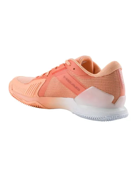 Head Sprint Pro 4.0 Clay 274155 Cowh Coral Femme |HEAD |Chaussures de padel