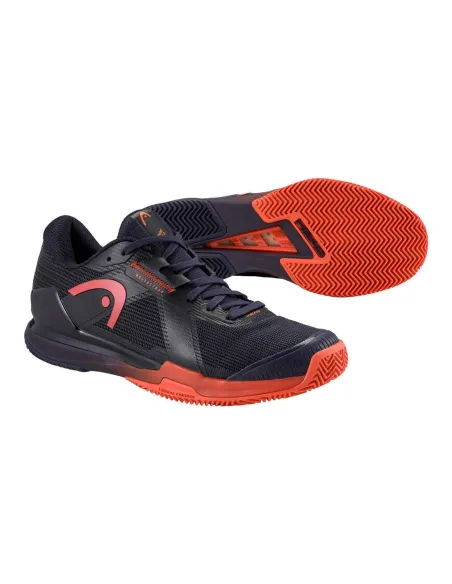 Head Sprint Pro 4.0 Clay 273135 AZUL OSCURO |HEAD |Zapatillas de pádel