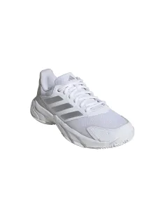 Adidas Courtjam Control 3 Clay White Woman Js2894 |Adidas BM SportTech |Padel shoes 2