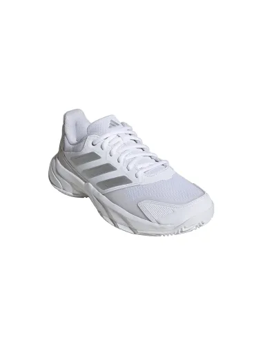 Adidas Courtjam Control 3 Clay White Woman Js2894 |Adidas BM SportTech |Padel shoes