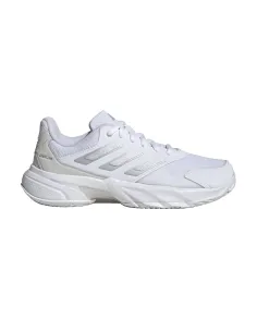 Adidas Courtjam Control 3 Clay White Woman Js2894 |Adidas BM SportTech |Padel shoes