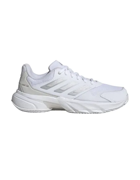 Adidas Courtjam Control 3 Clay Branco Mulher Js2894 |Adidas BM SportTech |Sapatilhas de padel