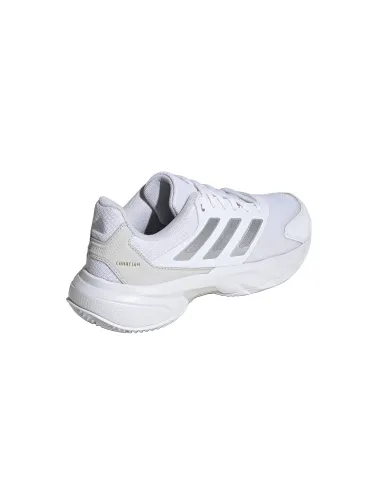 Adidas Courtjam Control 3 Clay Blanco Mujer Js2894 |Adidas BM SportTech |Zapatillas de pádel