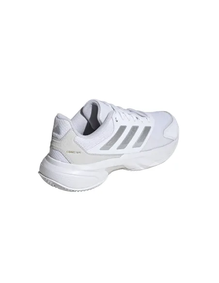 Adidas Courtjam Control 3 Clay Branco Mulher Js2894 |Adidas BM SportTech |Sapatilhas de padel