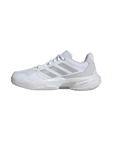 Adidas Courtjam Contrôle 3 Clay Blanc Femme Js2894 |Adidas BM SportTech |Chaussures de padel