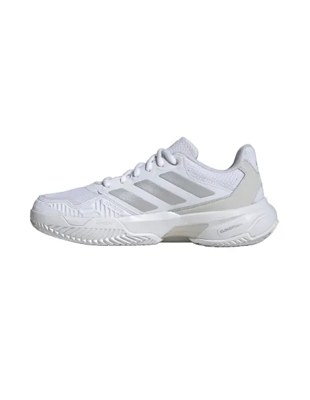 Adidas Courtjam Control 3 Clay Branco Mulher Js2894 |Adidas BM SportTech |Sapatilhas de padel