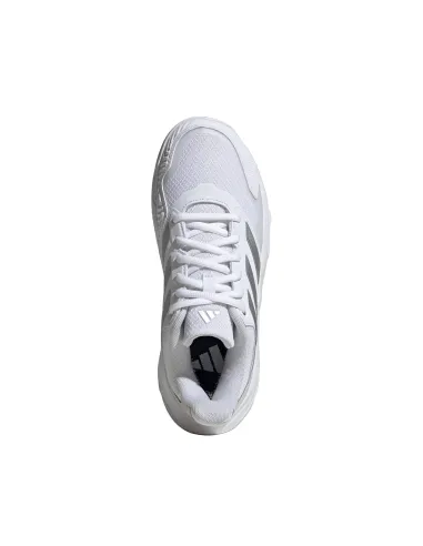Adidas Courtjam Contrôle 3 Clay Blanc Femme Js2894 |Adidas BM SportTech |Chaussures de padel