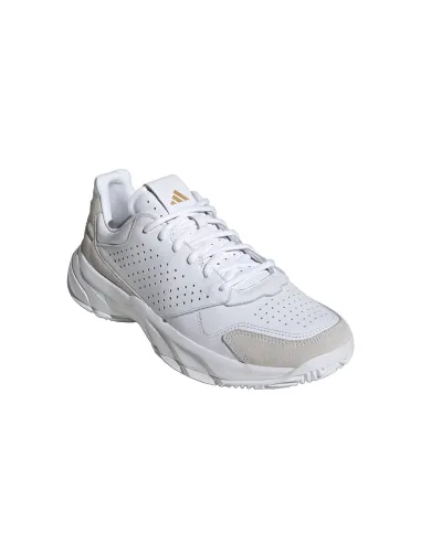 Adidas Courtjam Controllo 3 Premium Bianco Unisex Ji4235 |ADIDAS |Scarpe da padel