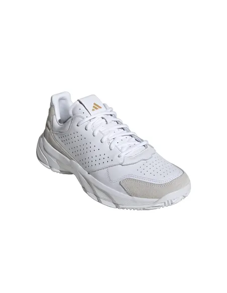 Adidas Courtjam Controllo 3 Premium Bianco Unisex Ji4235 |ADIDAS |Scarpe da padel Adidas Courtjam Controllo 3 Premium Bianco Unisex Ji4235 |ADIDAS |Scarpe da padel