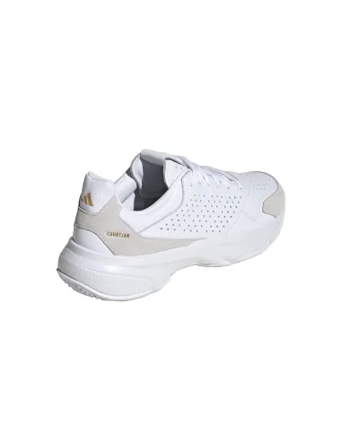 Adidas Courtjam Control 3 Premium Branco Unissex Ji4235 |ADIDAS |Sapatilhas de padel