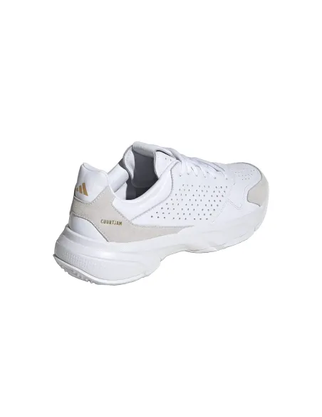 Adidas Courtjam Contrôle 3 Premium Blanc Unisexe Ji4235 |ADIDAS |Chaussures de padel