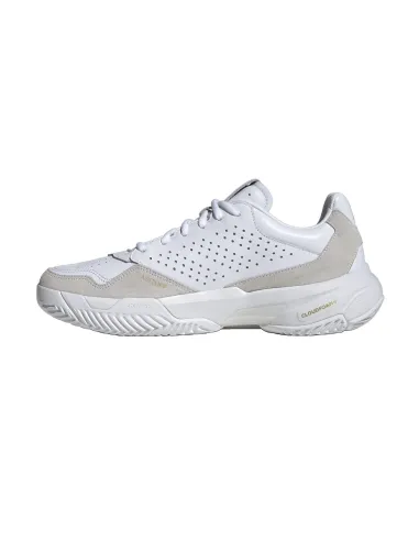 Adidas Courtjam Control 3 Premium Branco Unissex Ji4235 |ADIDAS |Sapatilhas de padel