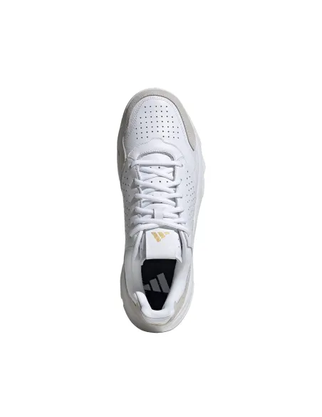 Adidas Courtjam Controllo 3 Premium Bianco Unisex Ji4235 |ADIDAS |Scarpe da padel Adidas Courtjam Controllo 3 Premium Bianco Unisex Ji4235 |ADIDAS |Scarpe da padel